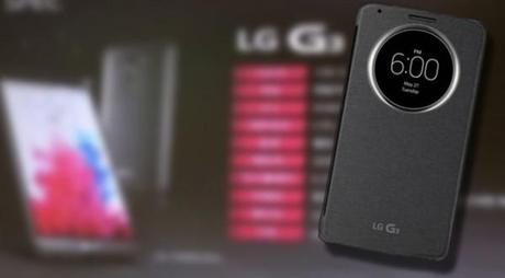 LG ha presentato anche l'accessorio ufficiale per il suo nuovo smartphone.