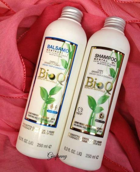 [Review BioQ]:shampoo e balsamo Menta e Timo