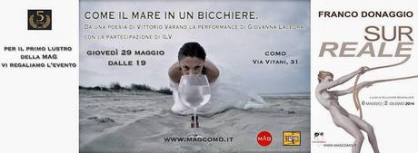 Come il mare in un bicchiere - performance di Giovanna Lacedra