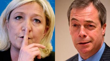 lepen farage Europee 2014: avanzano gli euroscettici