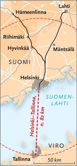 BALTICO: Helsinki e Tallinn, un grande progetto per unire le due capitali