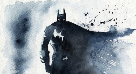 Watercolor Super Heroes