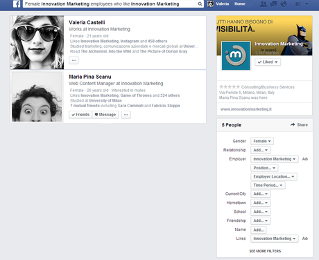Facebook e targetizzazione: big news sc7