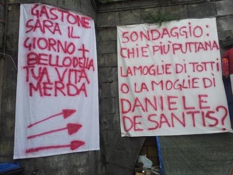 de santis striscioni