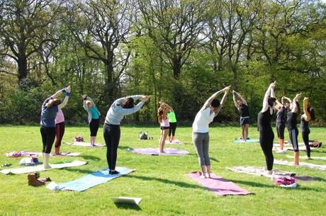 yoga al parco