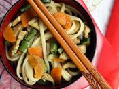 Noodle pollo verdure