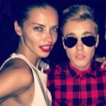 Justin Bieber e Adriana Lima, “notte di passione a Cannes”