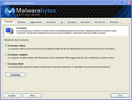 Malwarebytes Anti-Malware migliora la protezione offerta dai propri antivirus , e sconfigge ogni tipo di virus che proviene da fonti diverse.