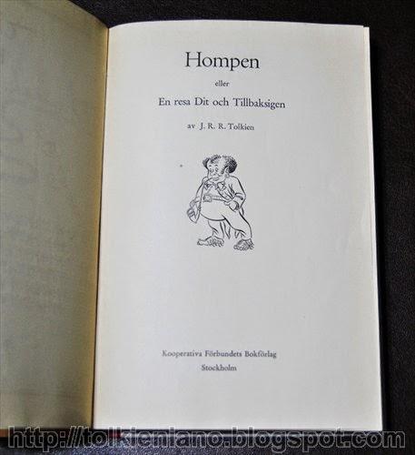 Hompen, la prima traduzione di un libro di Tolkien... lo Hobbit svedese 1947