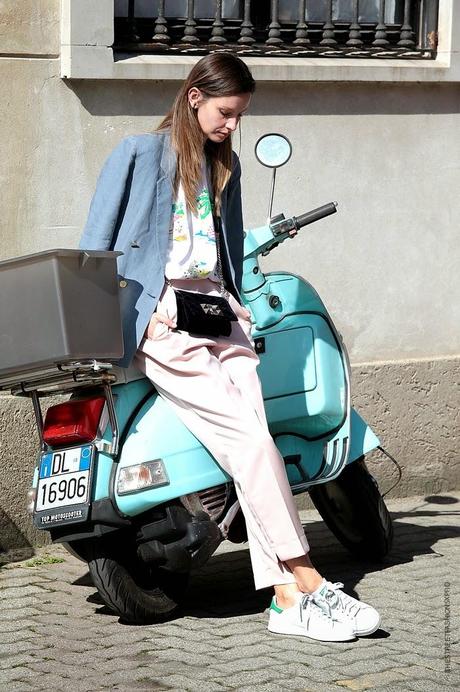 In the Street...Spring mix...Clara...Via Tortona, Milan