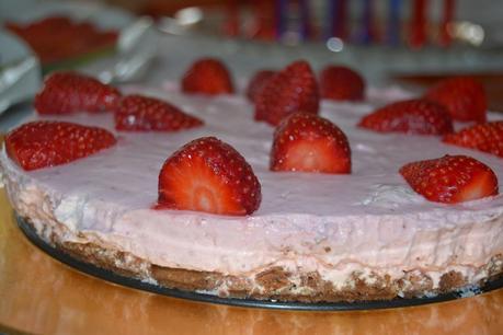 Cheesecake alle fragole doppio procedimento BIMBY E NON 100% GLUTEN (FRI)DAY