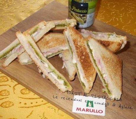 Toast al pistacchio