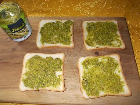 Toast al pistacchio