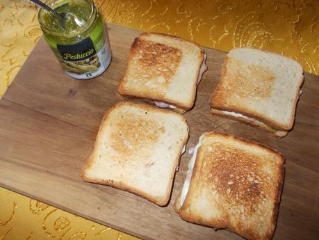 Toast al pistacchio