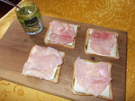 Toast al pistacchio