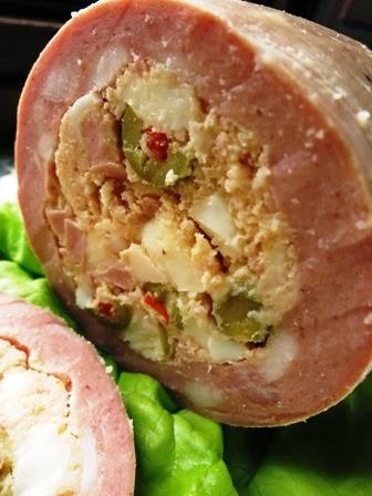 Mortadella farcita