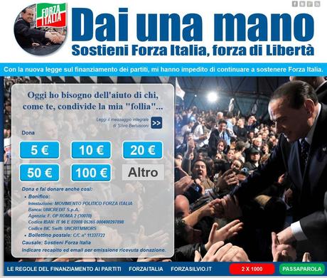 Berlusconi e Forza Italia hanno fatto molto per noi! Ora facciamo noi qualcosa per lui!