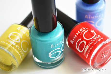 Rimmel, 60 Seconds Underground Nail Polish - Review and swatches