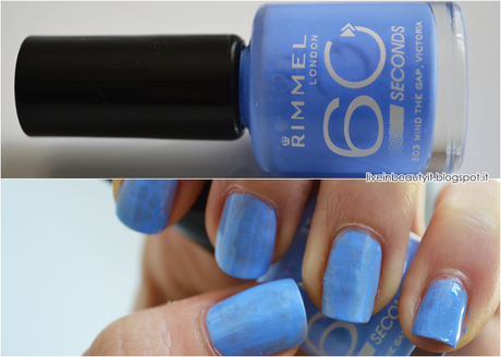 Rimmel, 60 Seconds Underground Nail Polish - Review and swatches