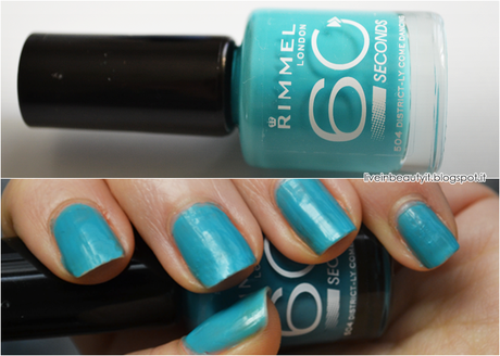 Rimmel, 60 Seconds Underground Nail Polish - Review and swatches