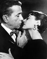 Bogart e Audrey Hepburn in 