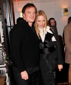 Uma Thurman e Quentin Tarantino