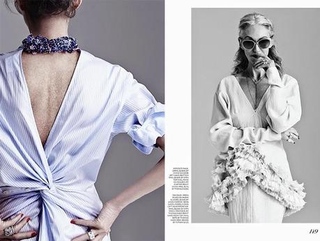 FAV EDITORIALS | White collar time (Fashion Magazine, May'14)