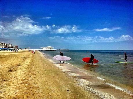 Senigallia, mare blu e spiaggia di velluto