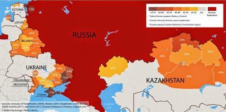 russians in near abroad map RUSSIA: Che danni può fare una potenza revisionista in declino