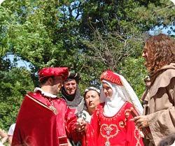 Matrimonio alla medievale