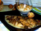 Scaloppine champignon salsa noci