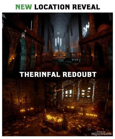 Dragon age inquisition therinfal redoubt