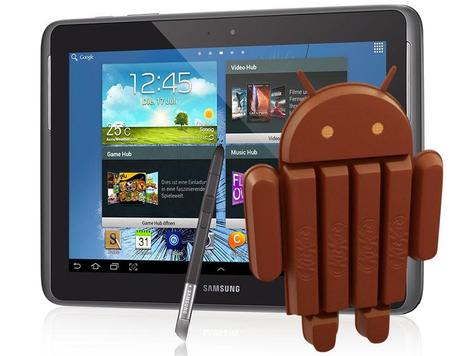 Samsung Galaxy Note 10.1 N8000, Galaxy Mega 6.3 e Galaxy S4 Active: inizia il rilascio di Android 4.4.2 Kitkat