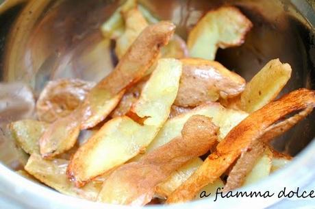 Bucce di patate fritte