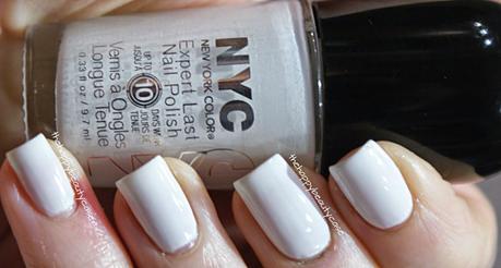 NYC Expert Last Nail Polish #134 Pinestripe White