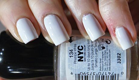 NYC Expert Last Nail Polish #134 Pinestripe White