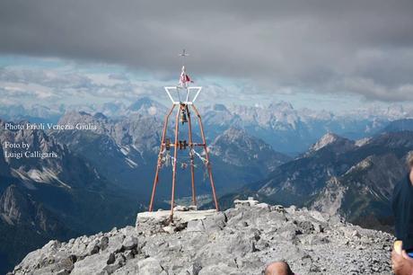 Campana sul Monte Coglians — con Luigi Calligaris