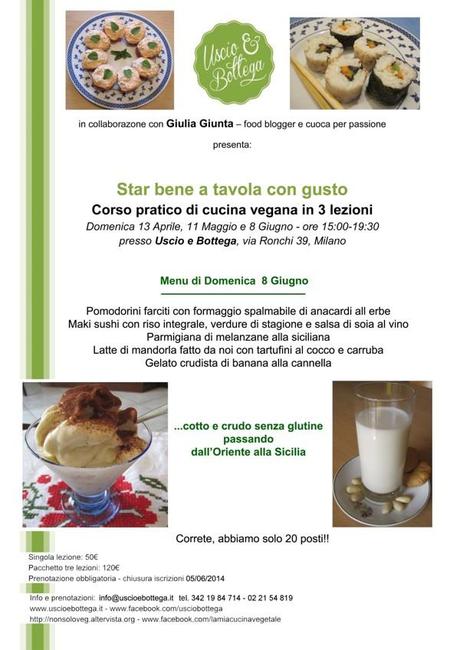 Corso di cucina vegan