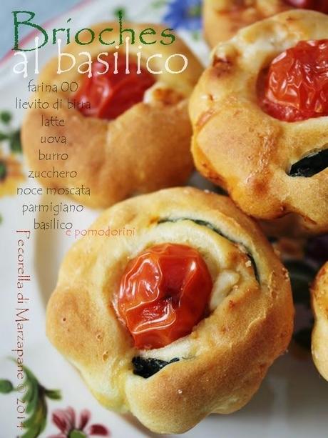 Brioches al basilico