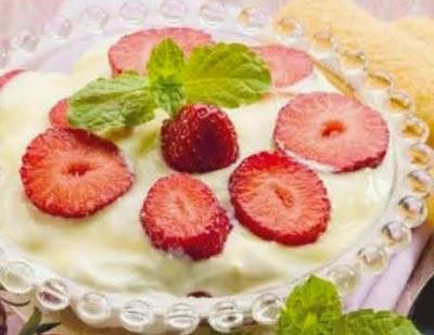 Tiramisù alle fragole- light -