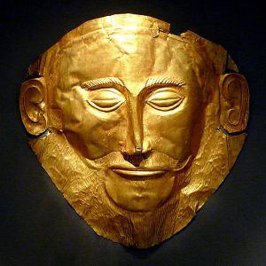 La cosiddetta Maschera di Agamennone