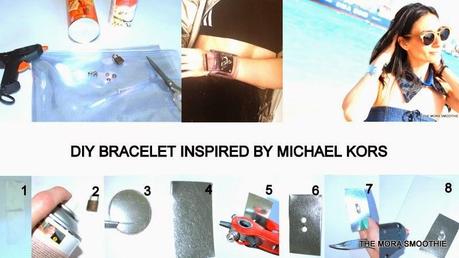 DIY, DIY bracelet, bracelet, diyblog, diyblogger, diy fashion, themorasmoothie, Michael Kors, DIY MIchael Kors, fashion, fashionblog, fashionblogger, tutorial, tutorial bracelet, craft, diyproject, diy craft, craft