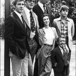 Il cast di Guerre Stellari prima dell’inizio delle riprese – 1977