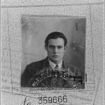 La foto del passaporto di Ernest Hemingway – 1923