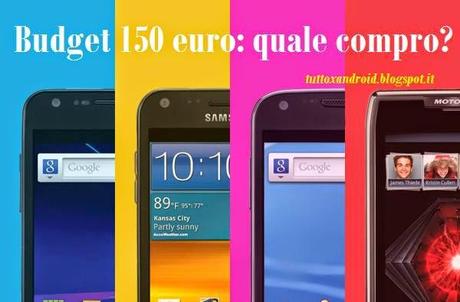 Budget 150 euro? Ecco gli Smartphone da considerare e da evitare