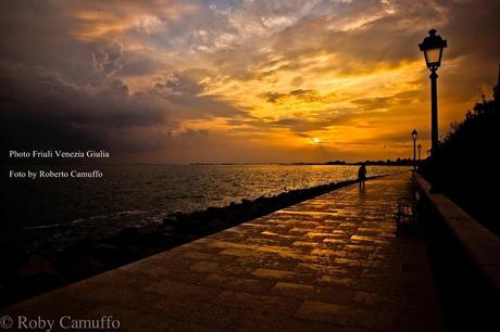 Grado, passeggiata mare — con Roberto Camuffo