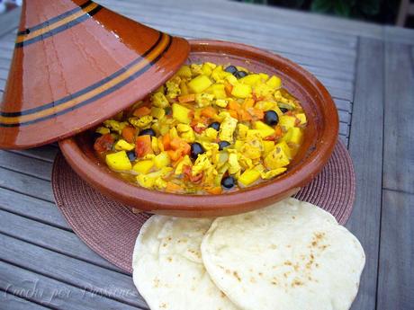 Tajine di Pollo con Verdure