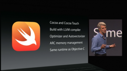 swift2 410x229 WWDC: tra OS X Yosemite e iOS 8, vediamo assieme le novità Yosemite WWDC 2014 Os X iOS 8 