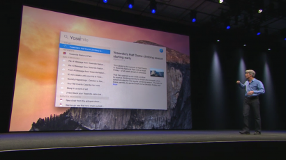 yosemite spotlight 410x230 WWDC: tra OS X Yosemite e iOS 8, vediamo assieme le novità Yosemite WWDC 2014 Os X iOS 8 