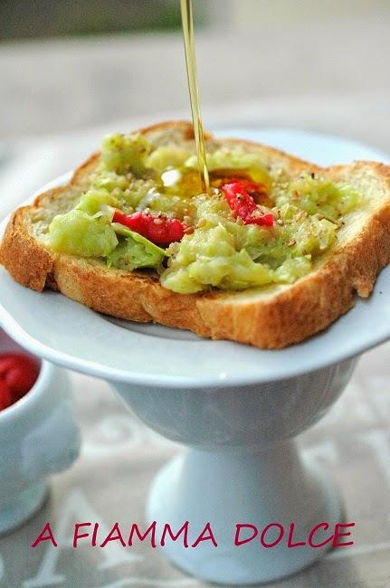 Antipasto vegan alle ciliegie e zucchine